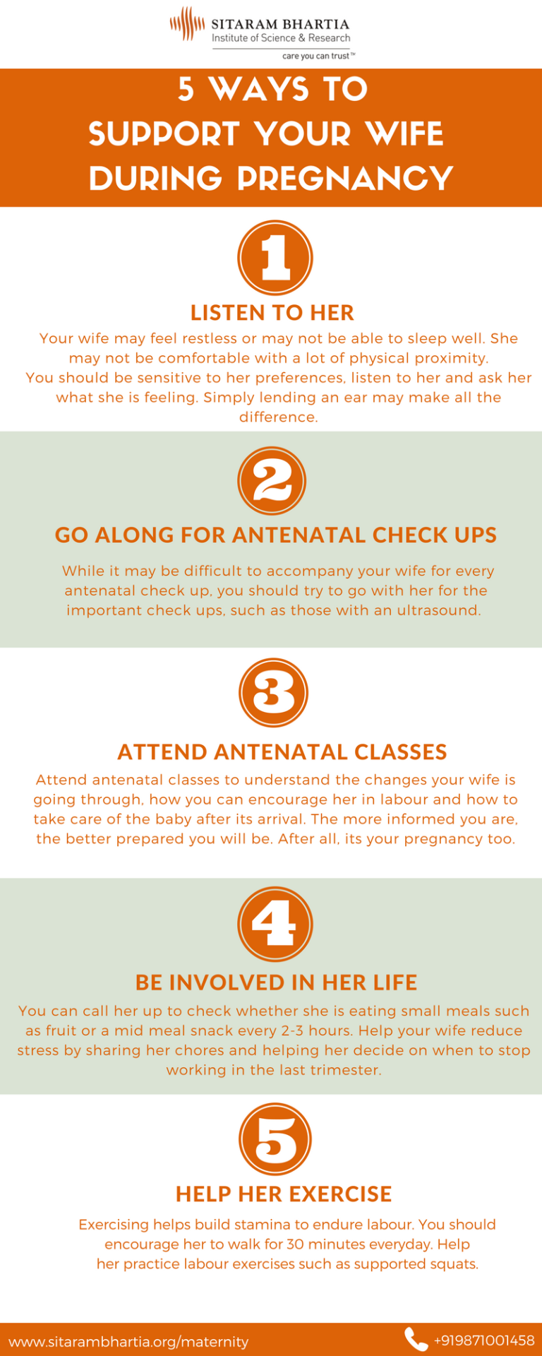 5 Gentle Ways to Take Care of Your Pregnant Wife