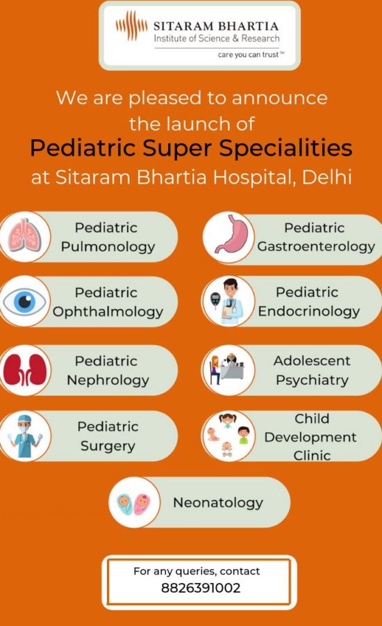 Pediatric-Super-Specialities-Announcement Launch of Pediatric Super Specialities