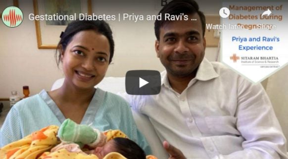 Priya's gestational diabetes story-video