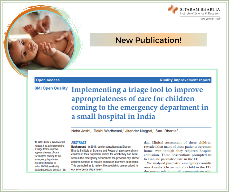 Sitaram Bhartia Hospital And Medical Research Center In Delhi